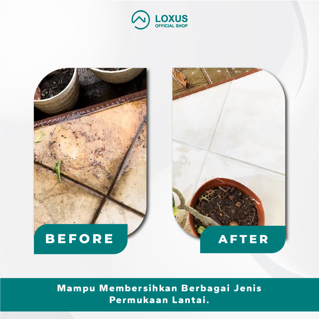 Loxus Hard Surface Cleaner Cement Remover Pembersih Nat Lantai Keramik Granit dan Bekas Semen