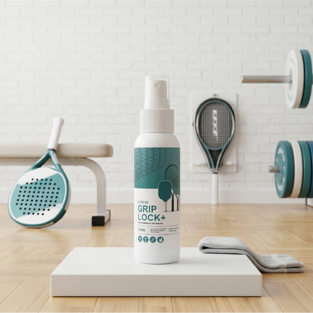 Loxus Grip Lock+ Spray Anti Licin Cocok Untuk Padel Tenis Badminton Golf Poledance Gym Weightlifting