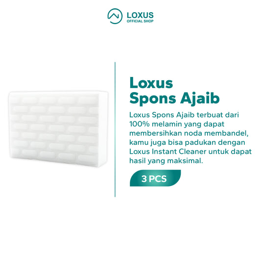 Loxus Spons Ajaib Pembersih Semua Noda Kotoran