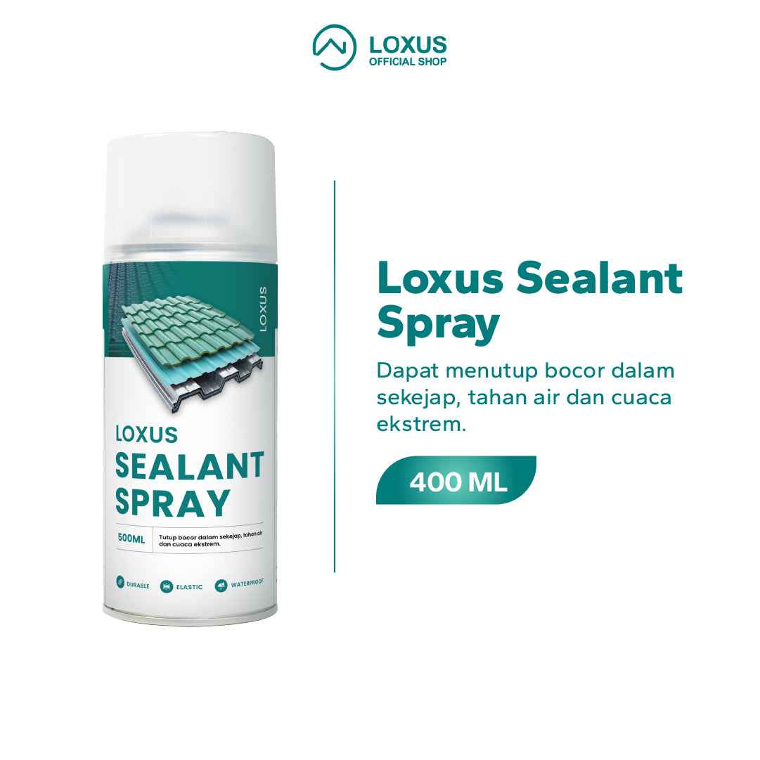 Loxus Sealant Spray Menutup Bocor Dalam Sekejap, Tahan Air Dan Cuaca Ekstrim