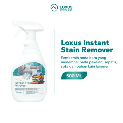 Loxus Instant Stain Remover Pembersih Pakaian, Sofa dan Sepatu Berbahan Kain, Kanvas, Mesh dan Bahan Kain Lainnya