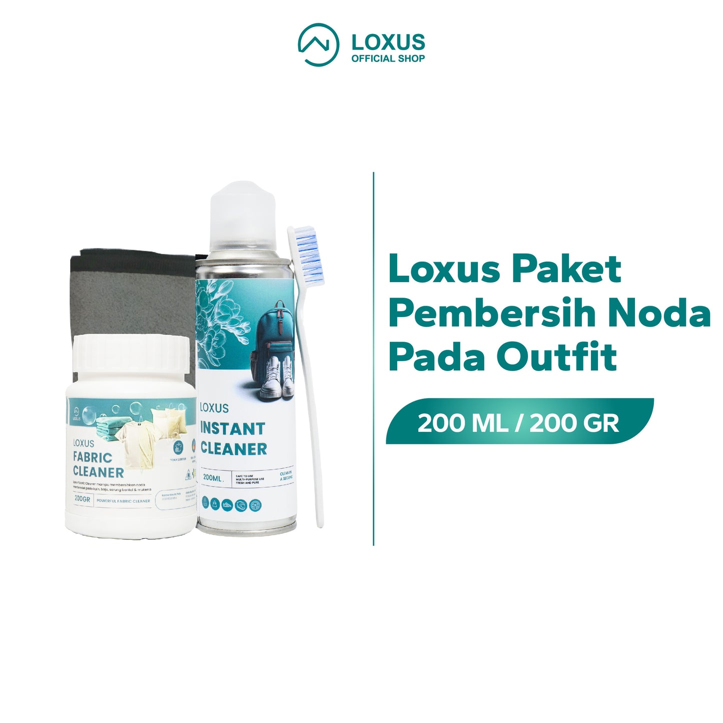 Loxus Paket Pembersih Noda Pada Outfit