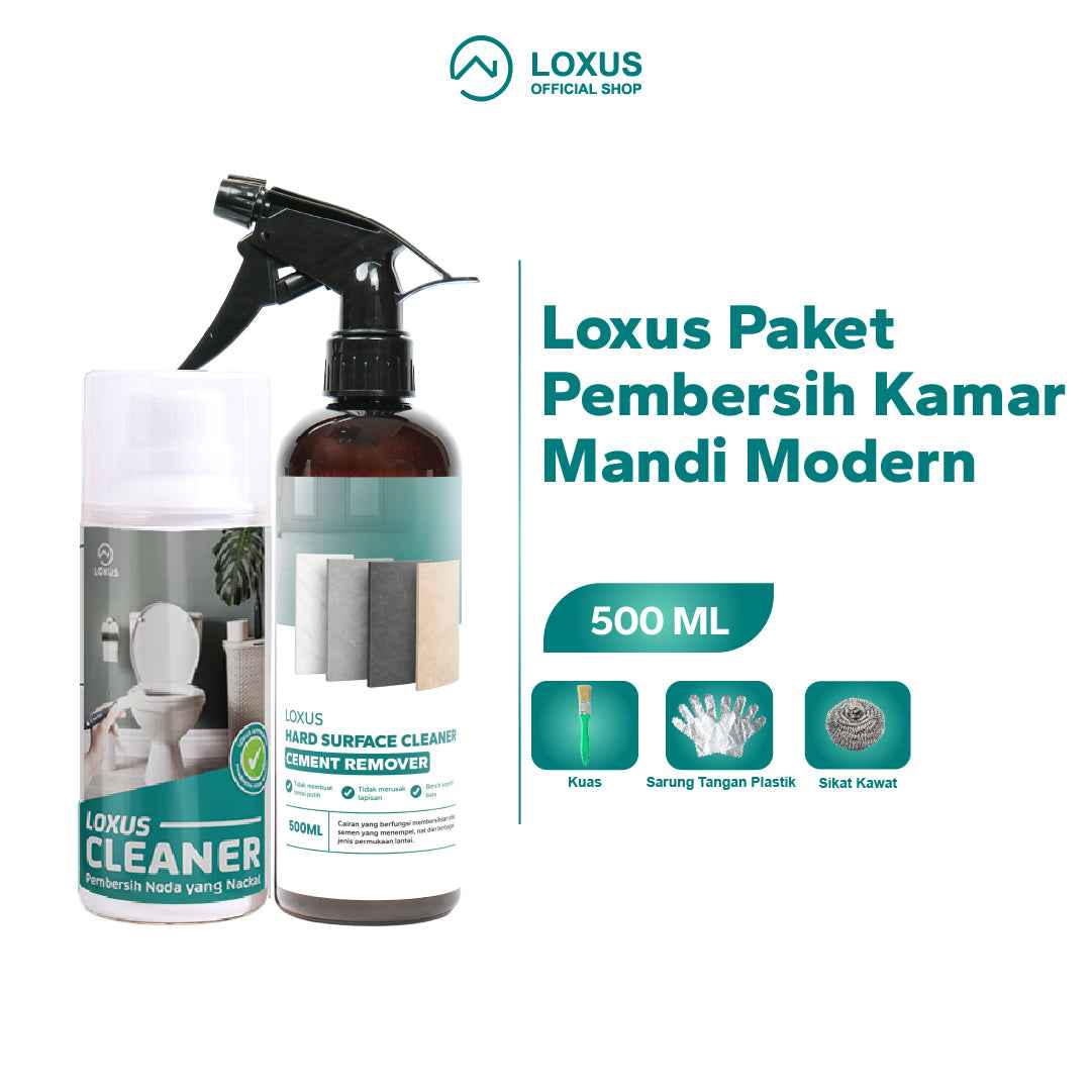Loxus Paket Pembersih Kamar Mandi Modern