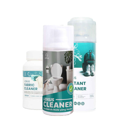 Paket Bundling Lebih Hemat Beli Loxus Cleaner dapat Fabric/Instant Cleaner