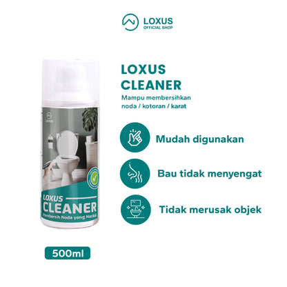 Loxus Paket Loxus Cleaner Dengan Spons Gagang