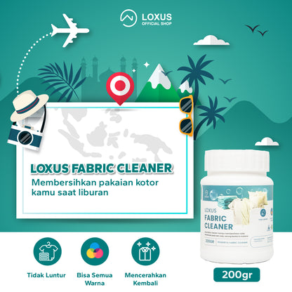 Loxus Travel Buddy Pack - Loxus Instant Rapi, Loxus Instant Cleaner dan Loxus Fabric Cleaner