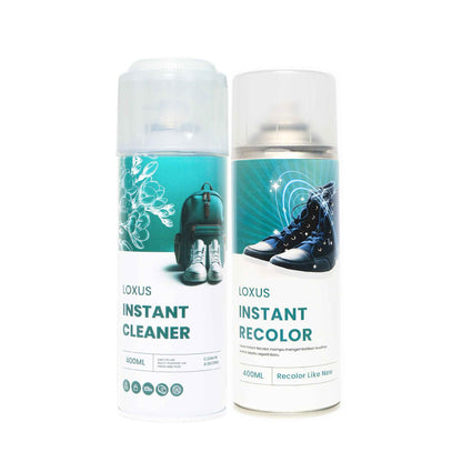 Loxus Paket Perawatan Sepatu Loxus Instant Cleaner dan Loxus Instant Recolor