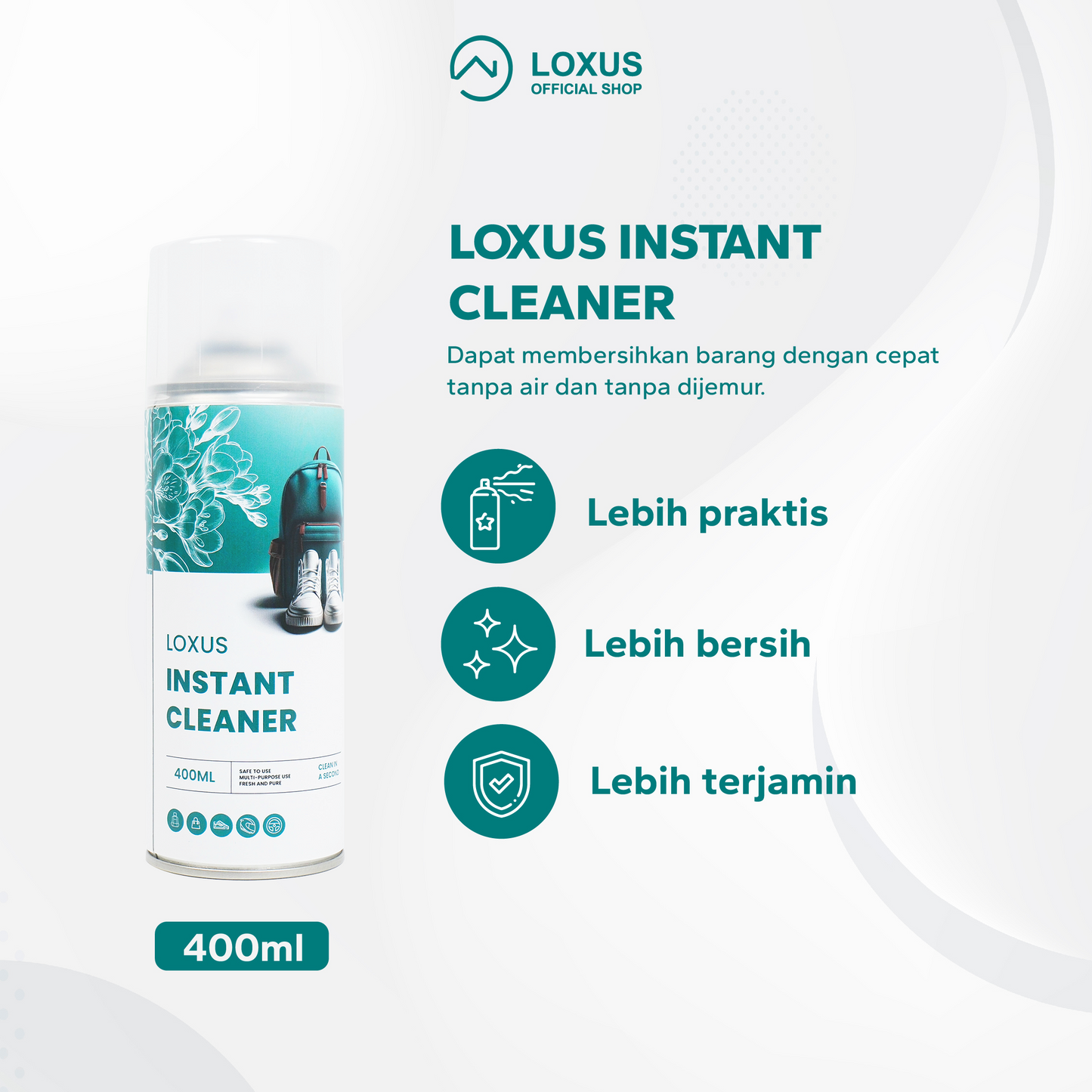 Paket Loxus Instant Cleaner Beli 2 Dapat 3