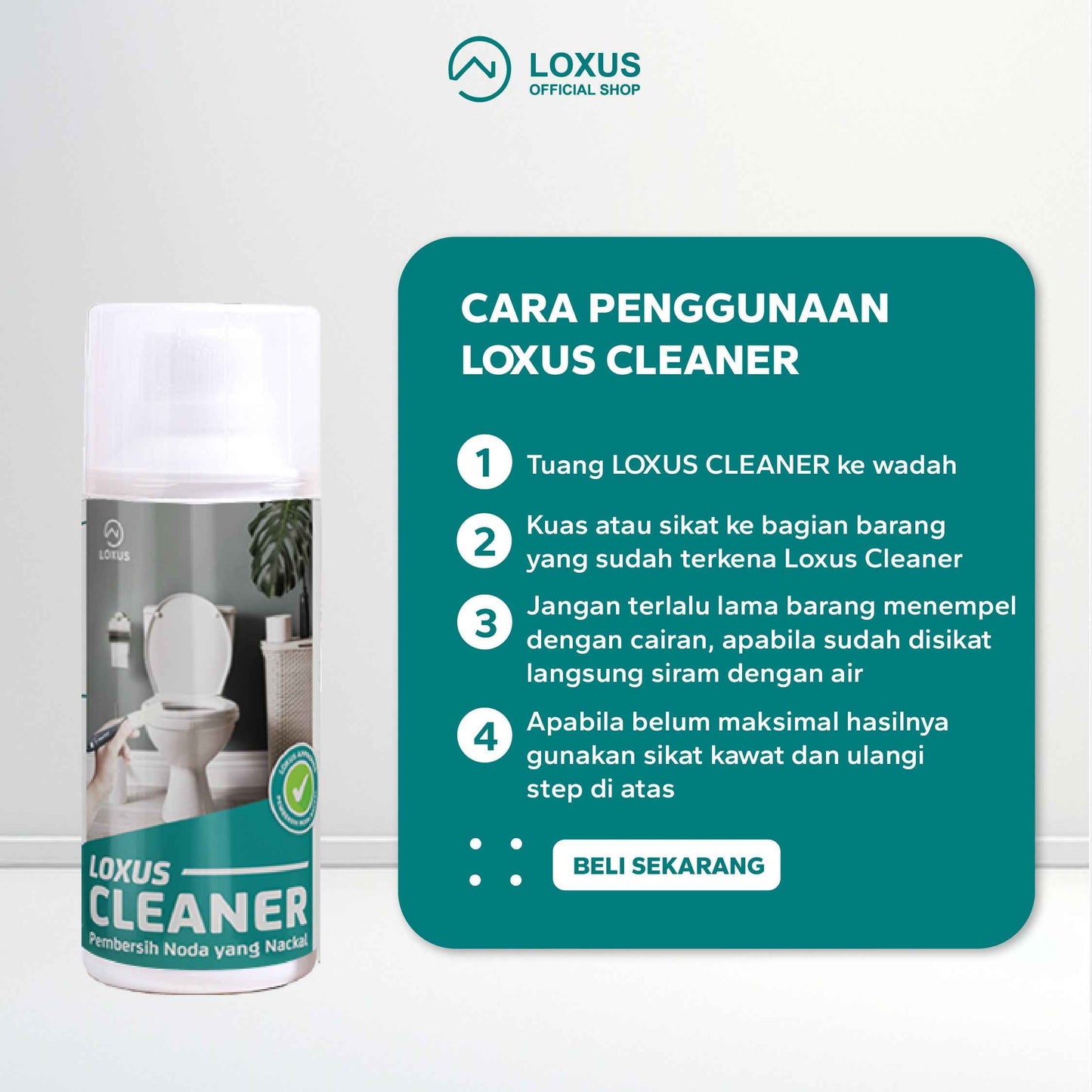 Paket Loxus Cleaner Beli 2 Dapat 3
