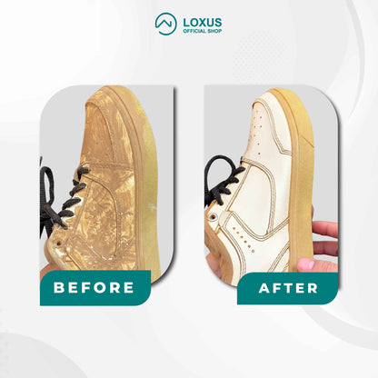 Loxus Paket Perawatan Sepatu Loxus Instant Cleaner dan Loxus Instant Recolor