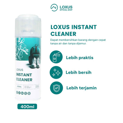 Paket Bundling Lebih Hemat Beli Loxus Cleaner dapat Fabric/Instant Cleaner