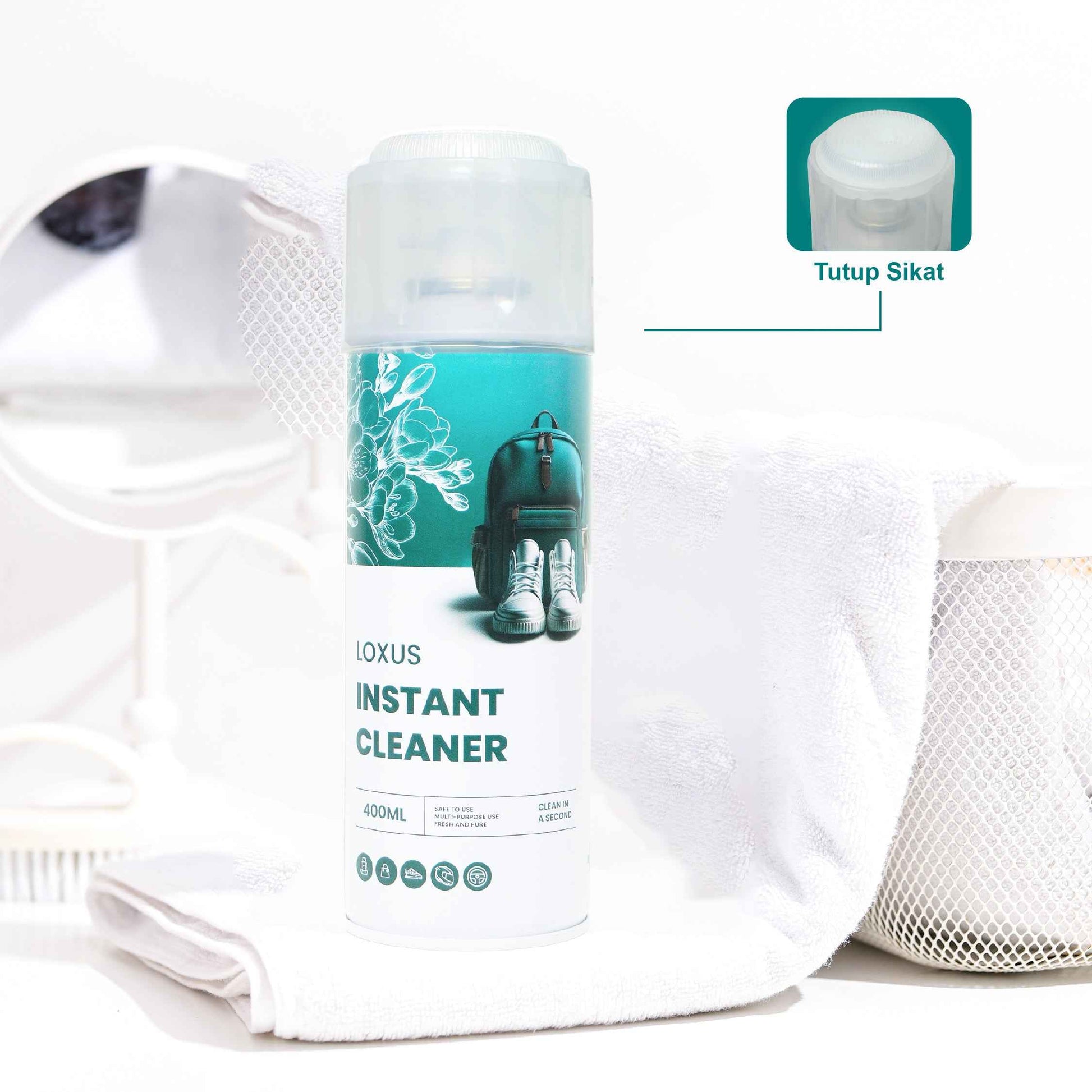 Paket Bundling Lebih Hemat Beli Loxus Cleaner dapat Fabric/Instant Cleaner