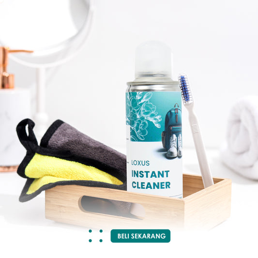 Loxus Travel Buddy Pack - Loxus Instant Rapi, Loxus Instant Cleaner dan Loxus Desinfectant 100ml