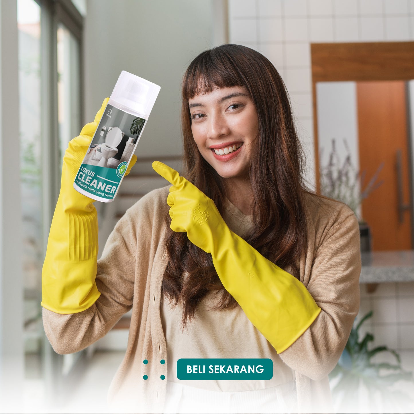 Loxus Cleaner Pembersih Kerak Toilet Kamar Mandi Stainless Shower Kran