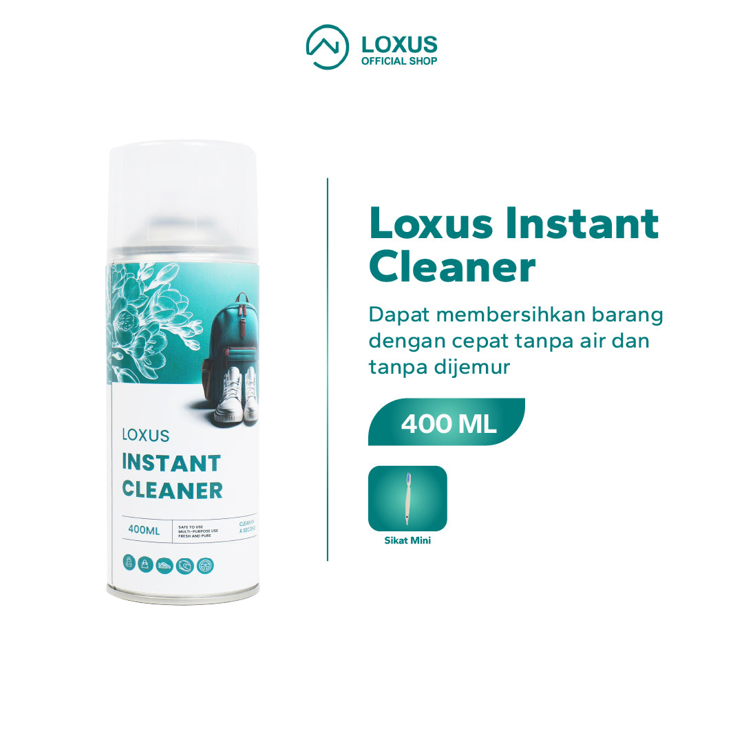 Loxus Instant Cleaner Pembersih Tas Sepatu Dinding Dan Interior