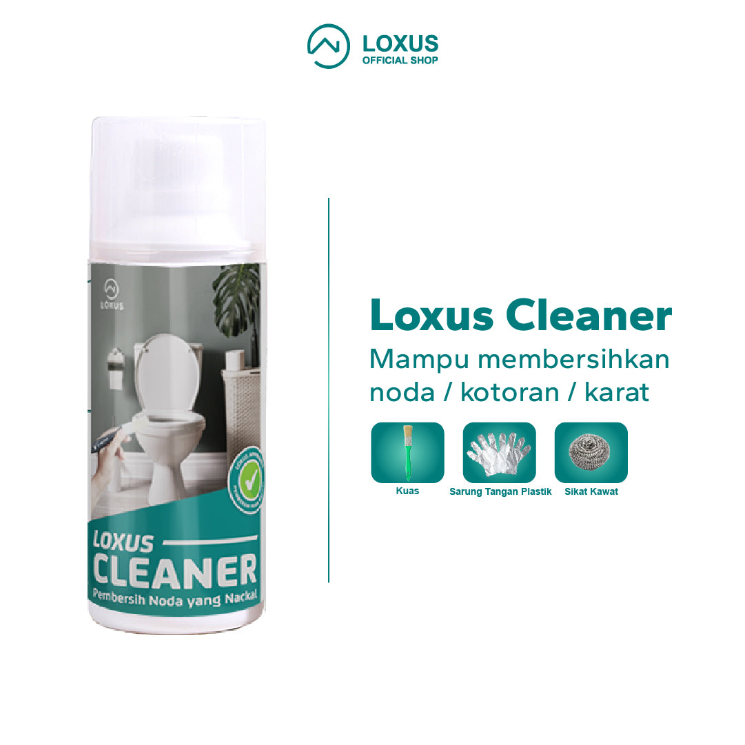 Loxus Cleaner Pembersih Kerak Toilet Kamar Mandi Stainless Shower Kran