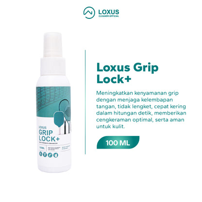 Loxus Grip Lock+ Spray Anti Licin Cocok Untuk Padel Tenis Badminton Golf Poledance Gym Weightlifting