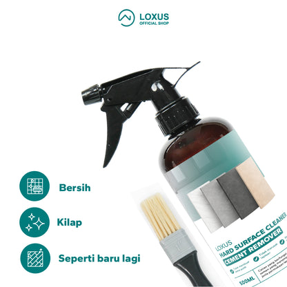 Loxus Hard Surface Cleaner Cement Remover Pembersih Nat Lantai Keramik Granit dan Bekas Semen