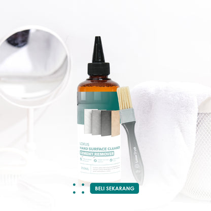 Loxus Hard Surface Cleaner Cement Remover Pembersih Nat Lantai Keramik Granit dan Bekas Semen