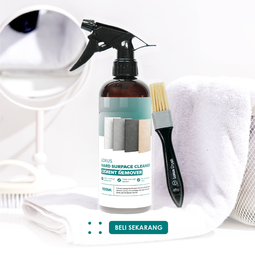 Loxus Hard Surface Cleaner Cement Remover Pembersih Nat Lantai Keramik Granit dan Bekas Semen