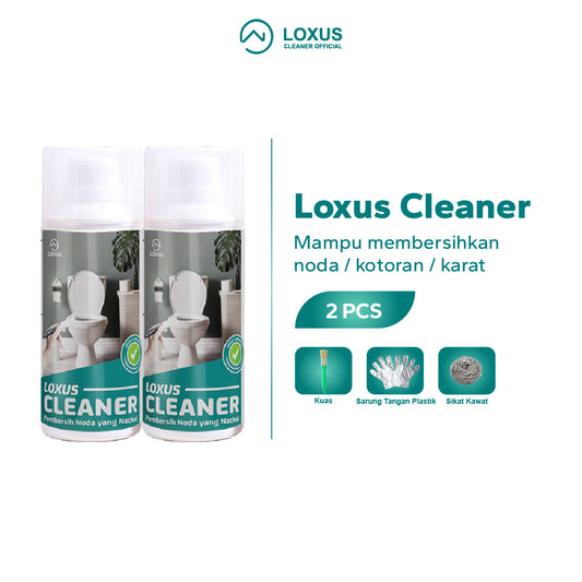 Paket Bundling Lebih Hemat Beli Loxus Cleaner dapat Fabric/Instant Cleaner