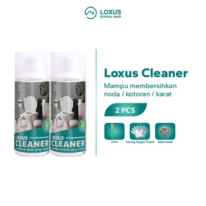 Loxus Cleaner Pembersih Kerak Toilet Kamar Mandi Stainless Shower Kran