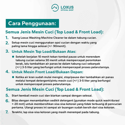 Loxus Washing Machine Cleaner