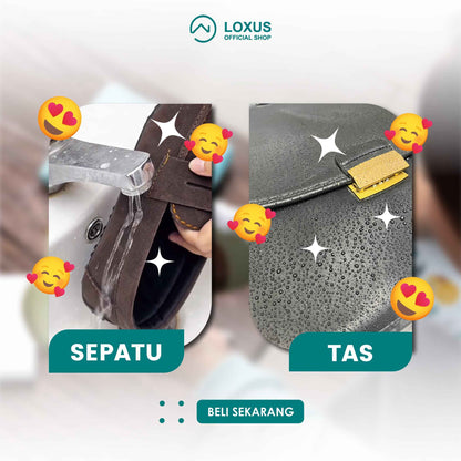 Loxus Water Repellent Anti Air untuk Sepatu dan Tas