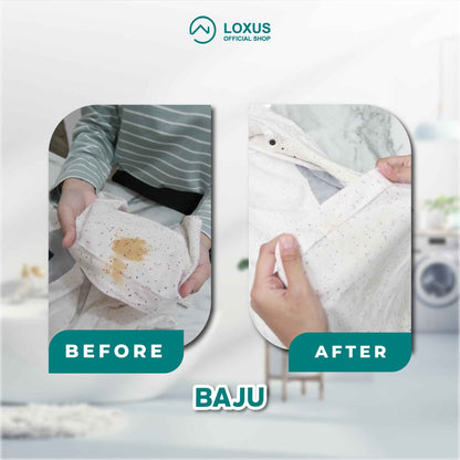 Loxus Instant Stain Remover Pembersih Pakaian, Sofa dan Sepatu Berbahan Kain, Kanvas, Mesh dan Bahan Kain Lainnya