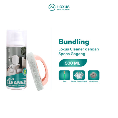 Loxus Cleaner Pembersih Kerak Toilet Kamar Mandi Stainless Shower Kran
