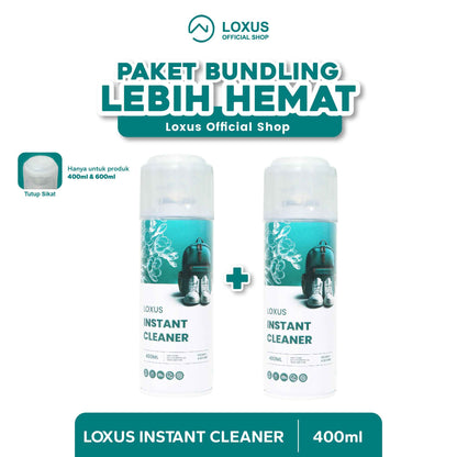 Paket Bundling Lebih Hemat Beli Loxus Cleaner dapat Fabric/Instant Cleaner